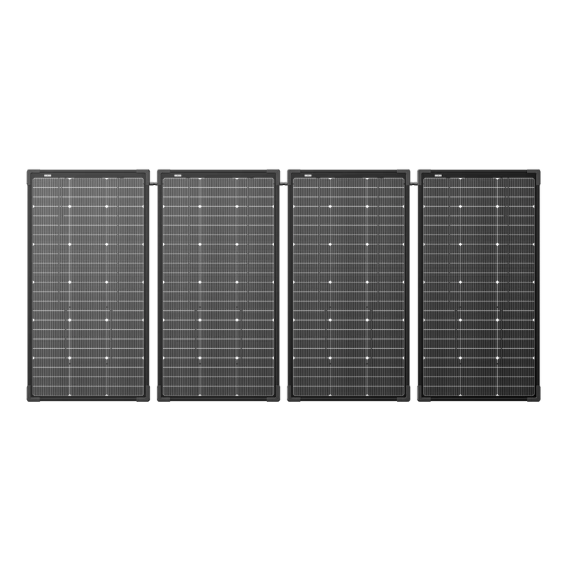 EcoFlow 500W Solar Kit (4 x 125W Bifacial Modular Solar Panel) - APP Only