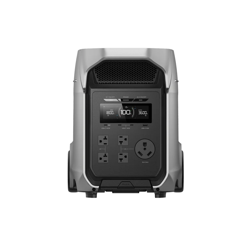 EcoFlow DELTA 3 Ultra Plus Solar Generator (3072Wh)