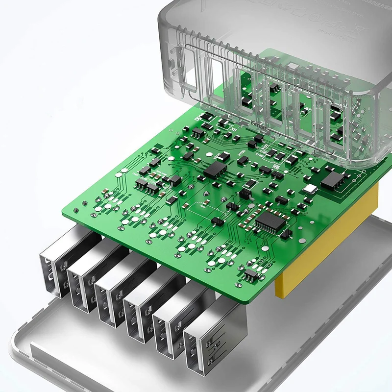 RAVPower 60W 12A 6-Port Desktop Charger RP-PC028