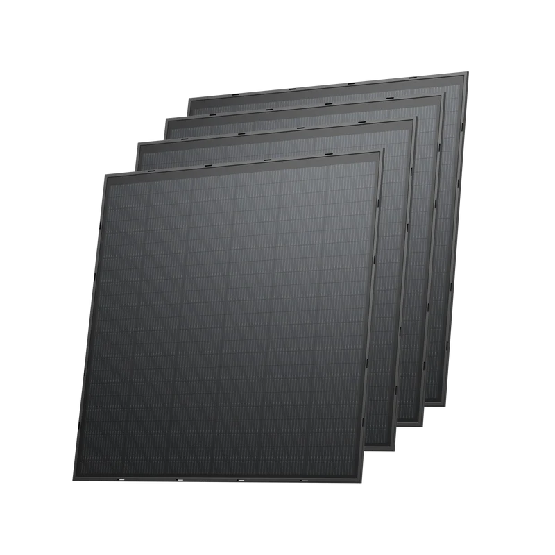 EcoFlow 250 W Starres Solarpanel (4 Stück)