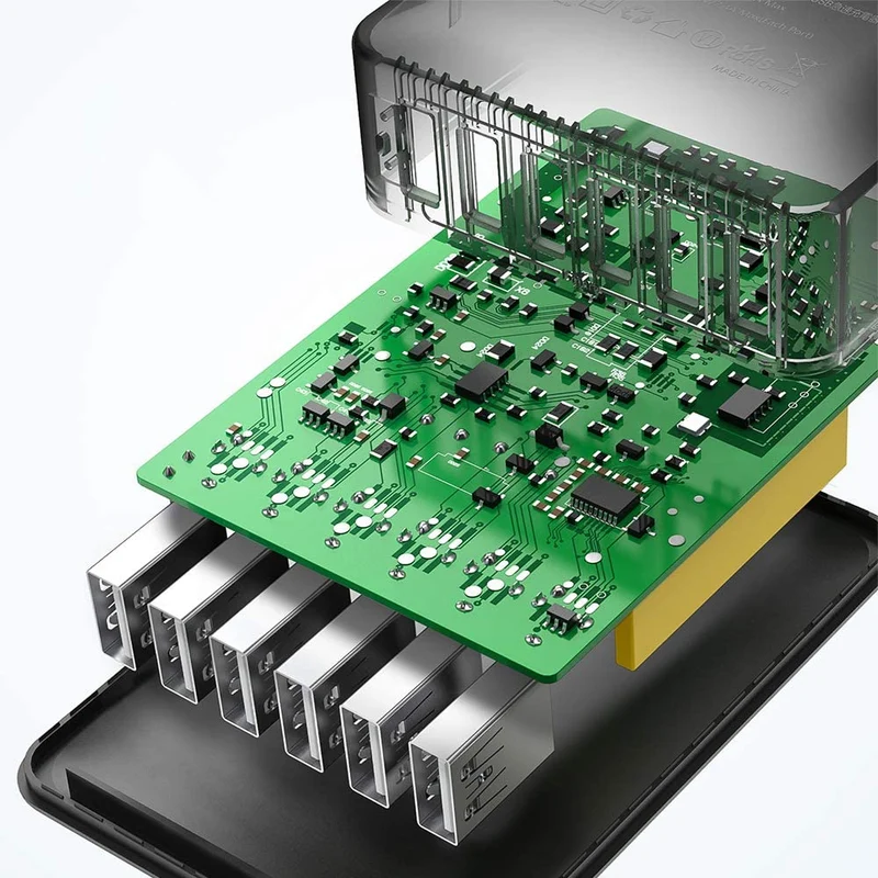 RAVPower 60W 12A 6-Port Desktop Charger RP-PC028