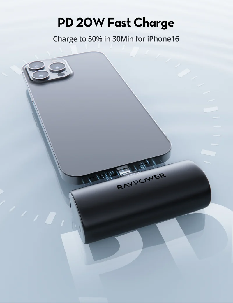 RP-PB1221 5000mAh Nano 20W USB-C Power Bank