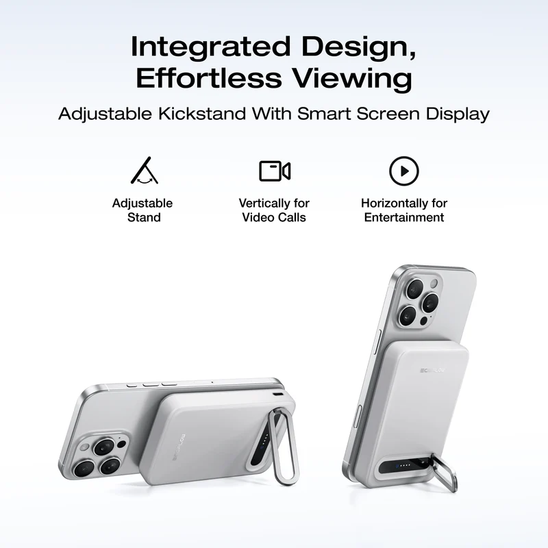 EcoFlow RAPID Mag Qi2 Magnetic Power Bank (10,000mAh, 15W)
