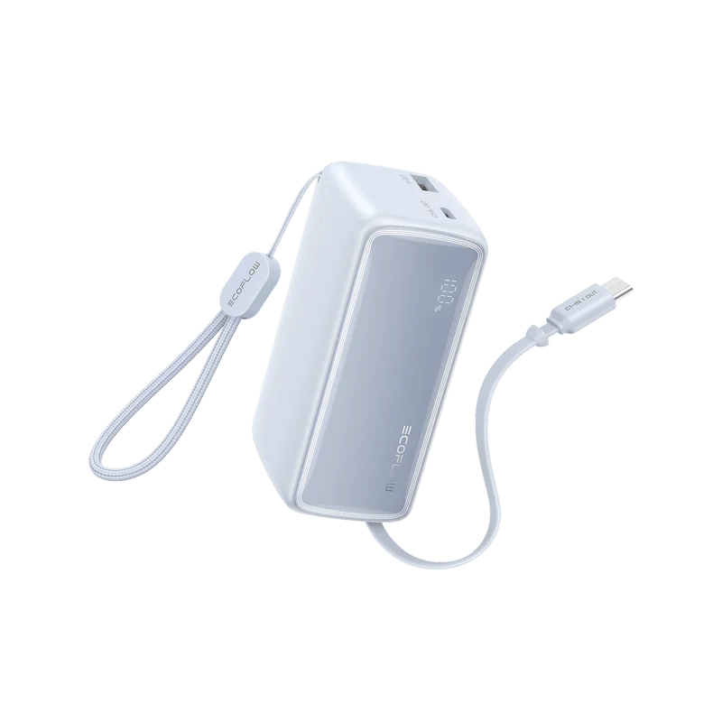 EcoFlow RAPID Powerbank (10K, 45W, ausziehbares Kabel)