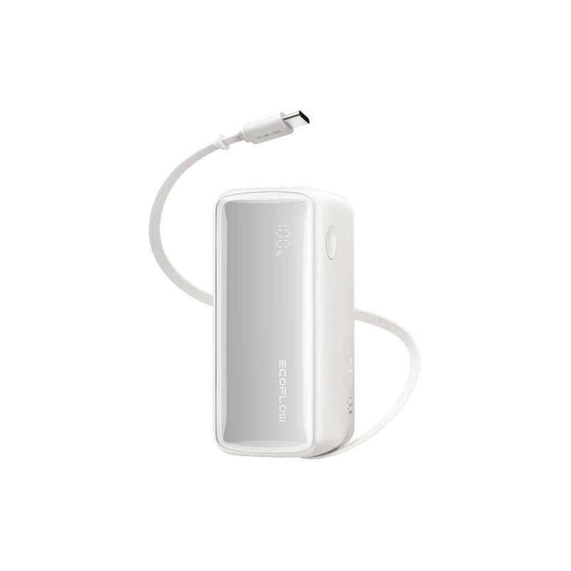 EcoFlow RAPID Powerbank (10K, 45W, ausziehbares Kabel)