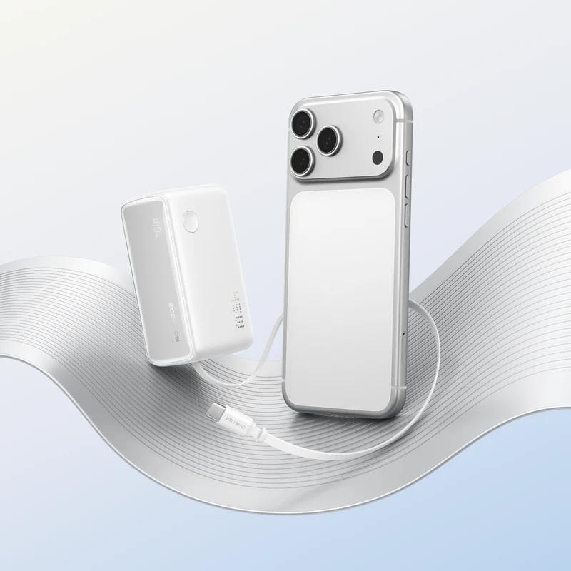 EcoFlow RAPID Powerbank (10K, 45W, ausziehbares Kabel)