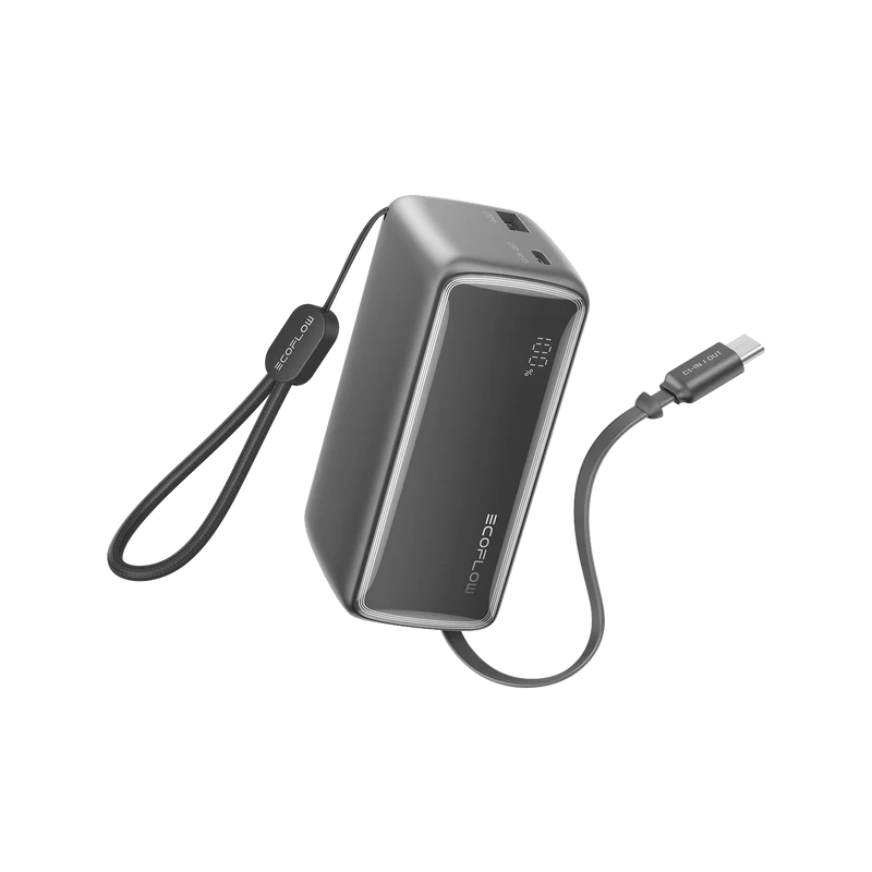 EcoFlow RAPID Powerbank (10K, 45W, ausziehbares Kabel)