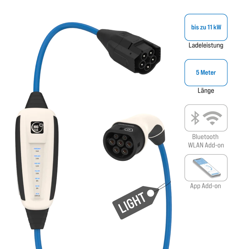 NRGkick Light 11 kW 7.5 Meter
