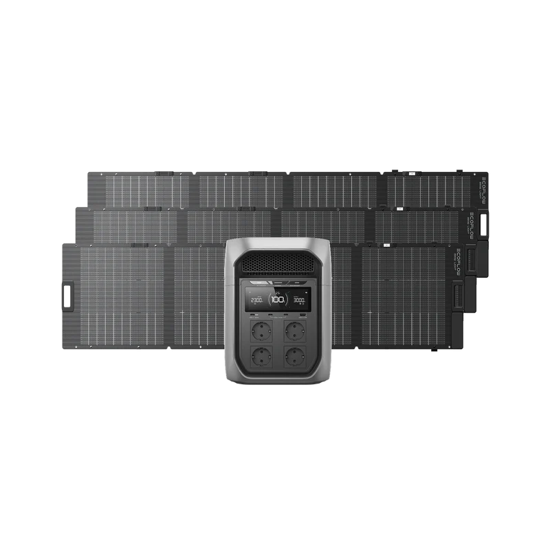 EcoFlow DELTA 3 Max Serie Solargenerator (PV220 W)