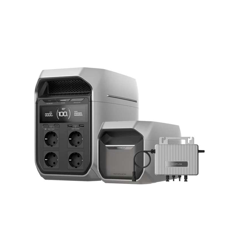 EcoFlow DELTA 3 Serie + Intelligente Zusatzbatterie Bundle