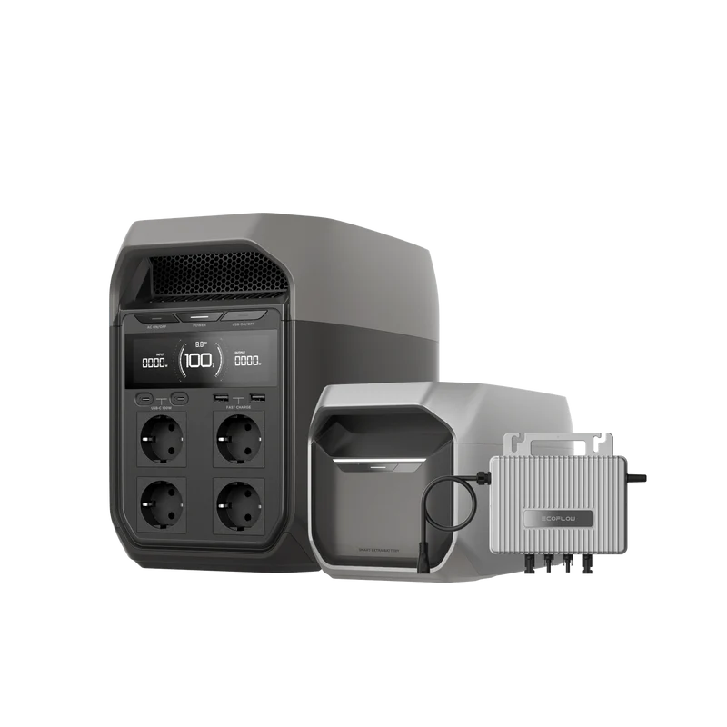 EcoFlow DELTA 3 Serie + Intelligente Zusatzbatterie Bundle