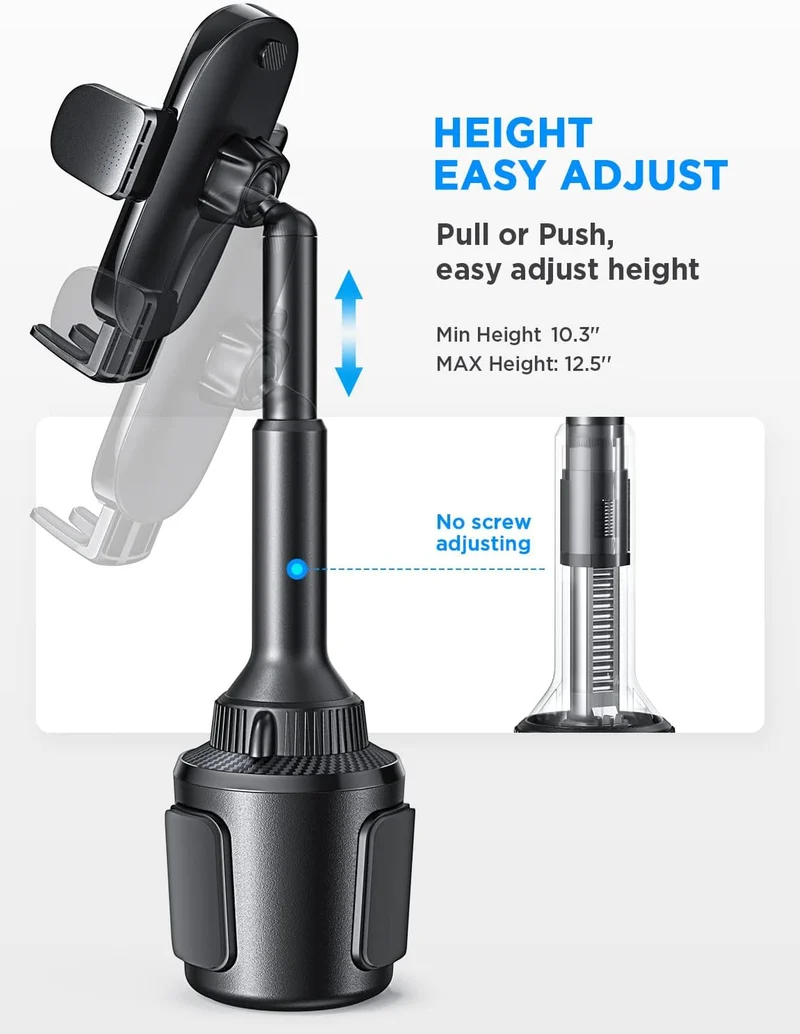 Lisen Cup Holder Phone Mount for Car
