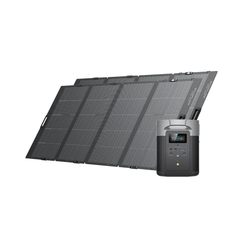 EcoFlow DELTA Max Solargenerator (Tragbarer PV400W)