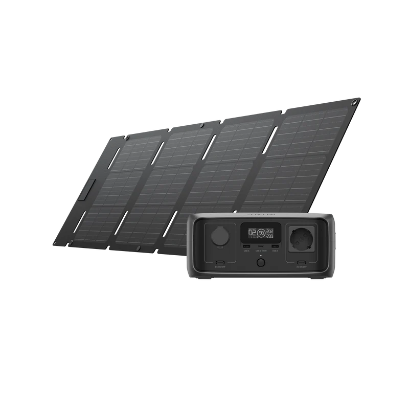 EcoFlow RIVER 3 Solargenerator (PV45W) (Generalüberholt)