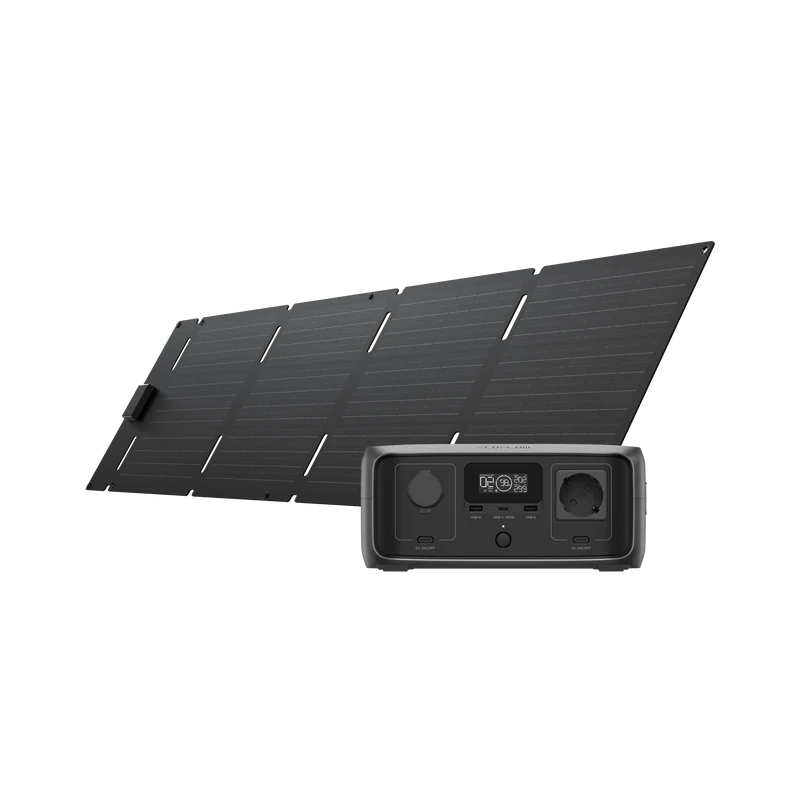 EcoFlow RIVER 3 Solargenerator (PV45W) (Generalüberholt)