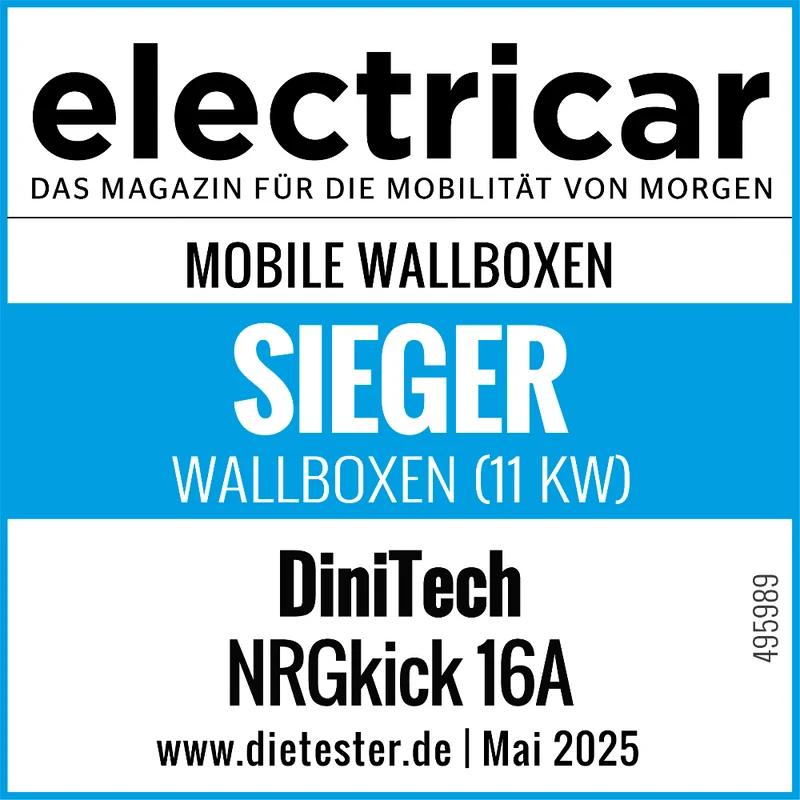 NRGkick Pure 11 kW 7.5 Meter inkl. Steckeraufsatz