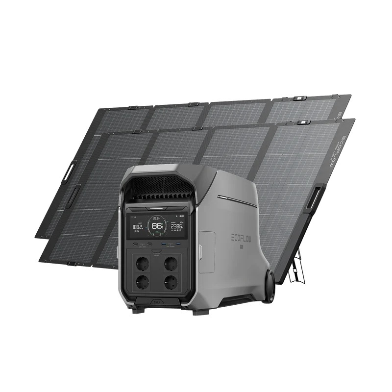 EcoFlow DELTA Pro 3 Solargenerator (Tragbar PV400W)