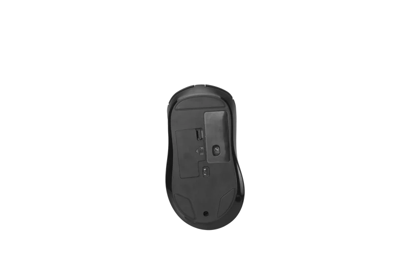 Funkmaus - 2,4 GHz & Bluetooth - 6D - 800 / 1200 / 1600 DPI - inklusive 1x AA-Batterie - schwarz