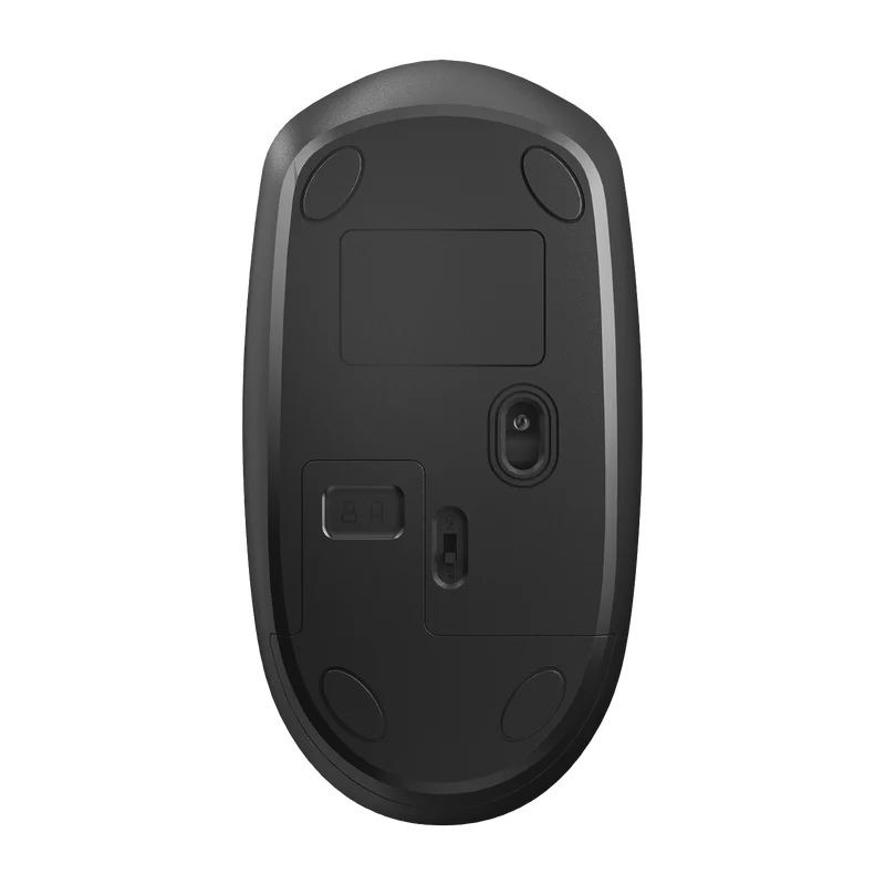 Funkmaus - 2,4GHz - 4D - optisch - 800 / 1200 / 1600 DPI - inklusive 1x AA-Batterie - schwarz