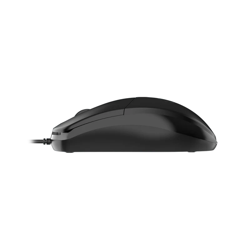 USB Maus - kabelgebunden - 3D - optisch - 1200 DPI - 135 cm Kabellänge - schwarz