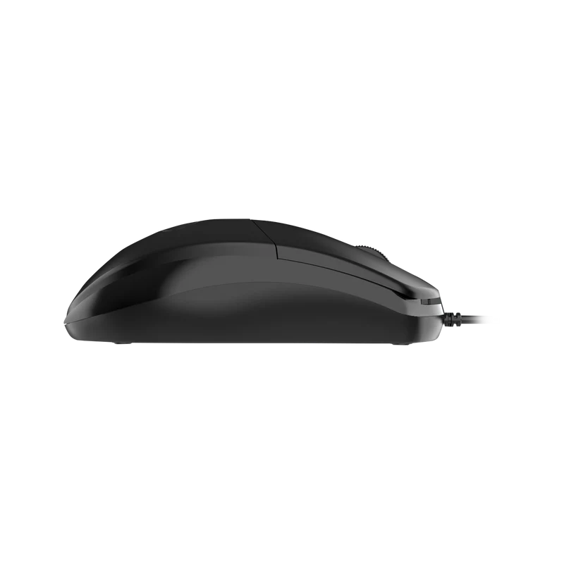 USB Maus - kabelgebunden - 3D - optisch - 1200 DPI - 135 cm Kabellänge - schwarz