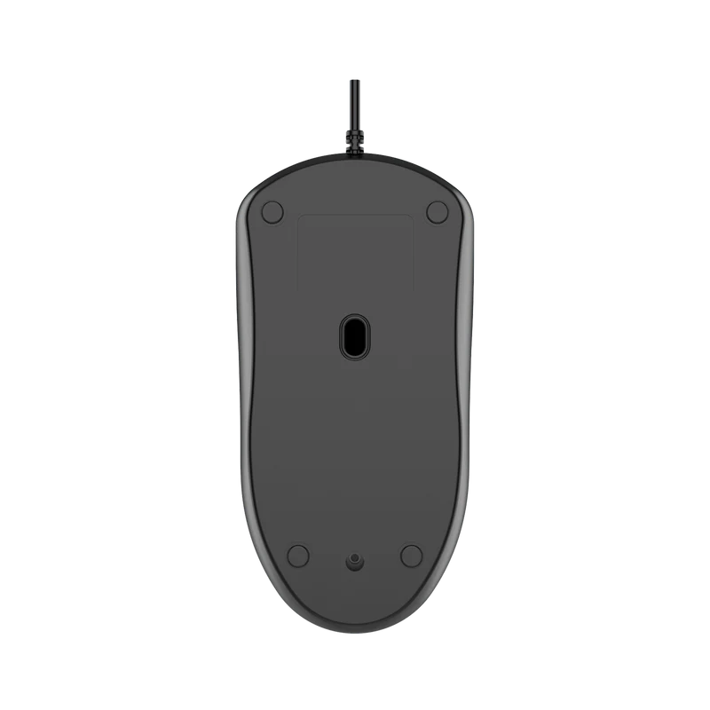 USB Maus - kabelgebunden - 3D - optisch - 1200 DPI - 135 cm Kabellänge - schwarz
