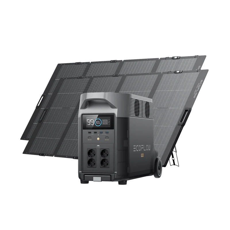 EcoFlow DELTA Pro Solargenerator (Tragbar PV400W)