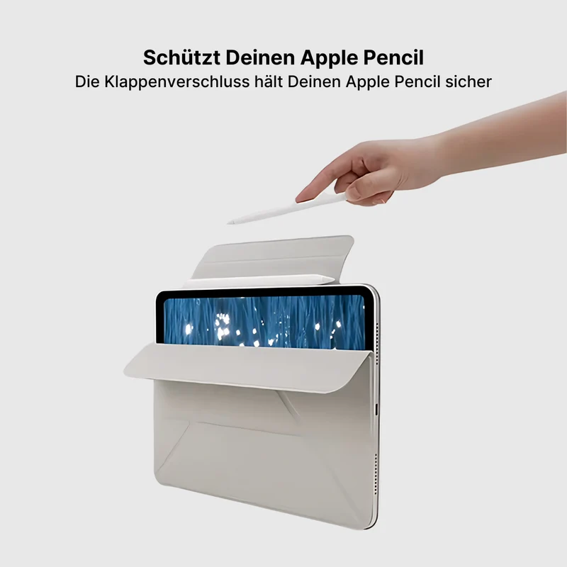 iPad Y-Falttasche mit starker magnetischer Halterung