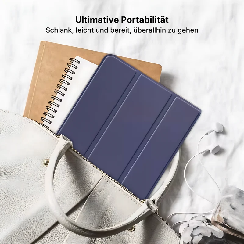 Schlanke und leichte Samsung Galaxy Tab-Hülle mit dreifach faltbarem Rollendesign
