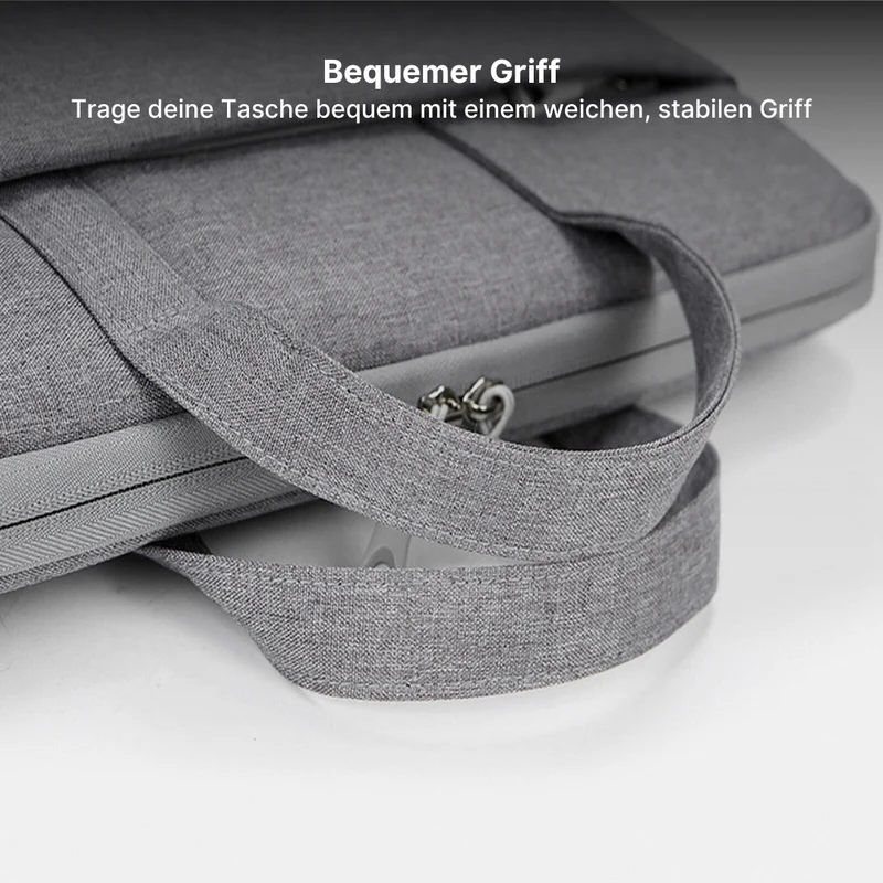MiniTechPro Wasserdichte Laptoptasche mit weichem Futter