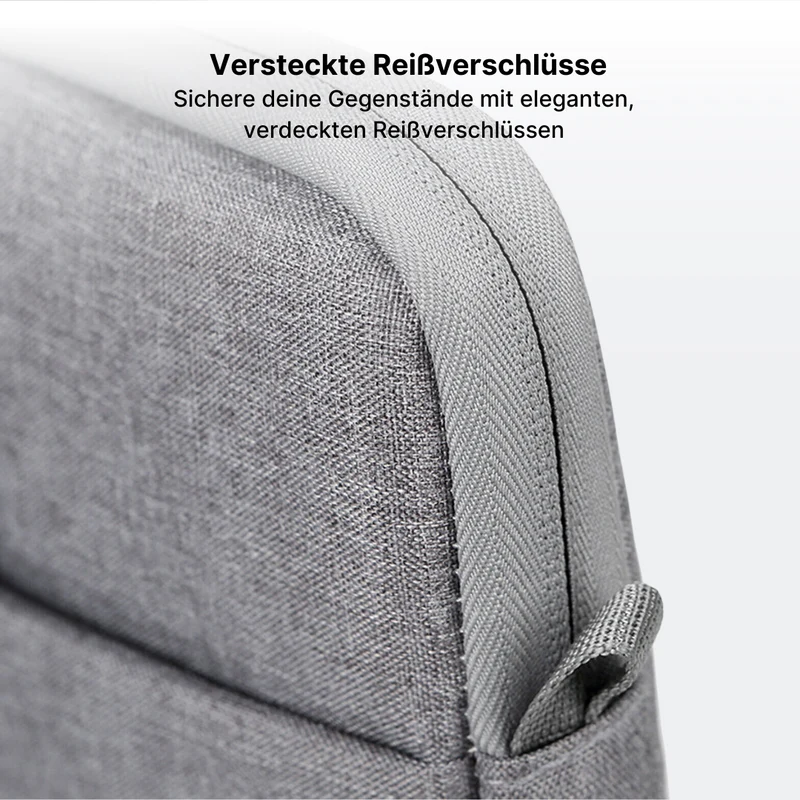 MiniTechPro Wasserdichte Laptoptasche mit weichem Futter