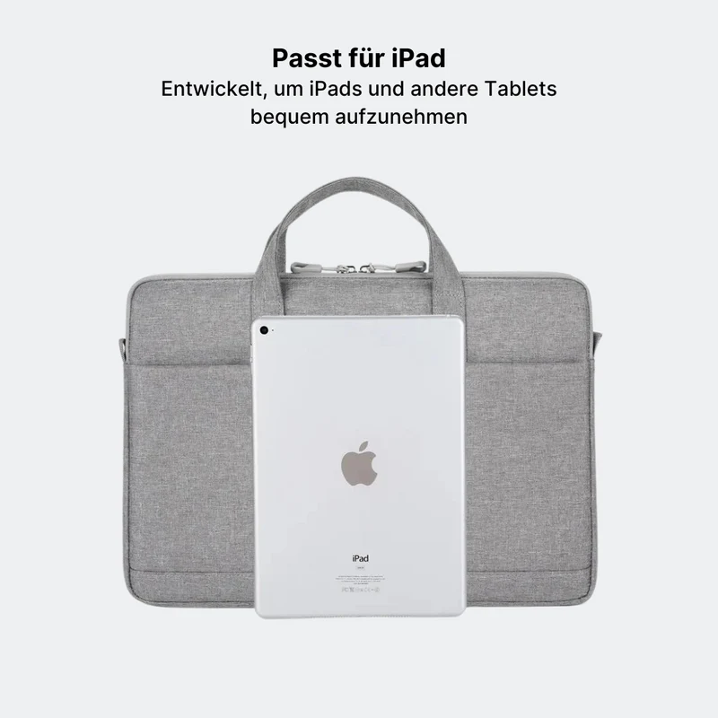 MiniTechPro Wasserdichte Laptoptasche mit weichem Futter