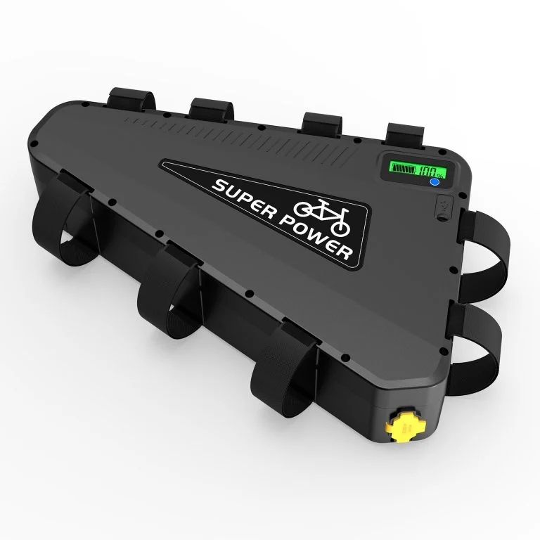 【EU-Lagerware】P101 48V 30AH BMS50A Dreieck-Akku mit GPS, LG5000 Zellen, Li-Ionen-E-Bike-Akku