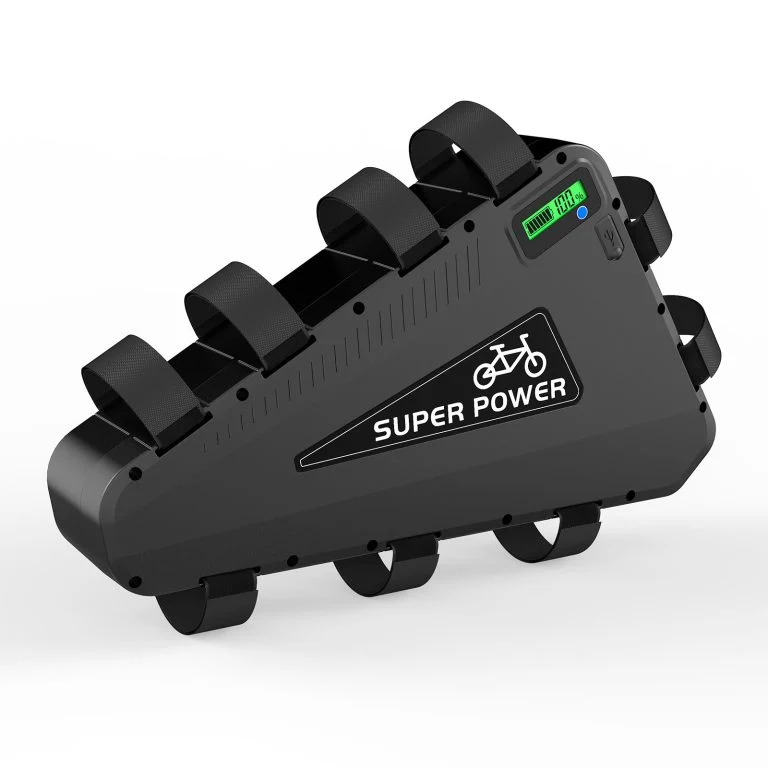【EU-Lagerware】P101 48V 30AH BMS50A Dreieck-Akku mit GPS, LG5000 Zellen, Li-Ionen-E-Bike-Akku