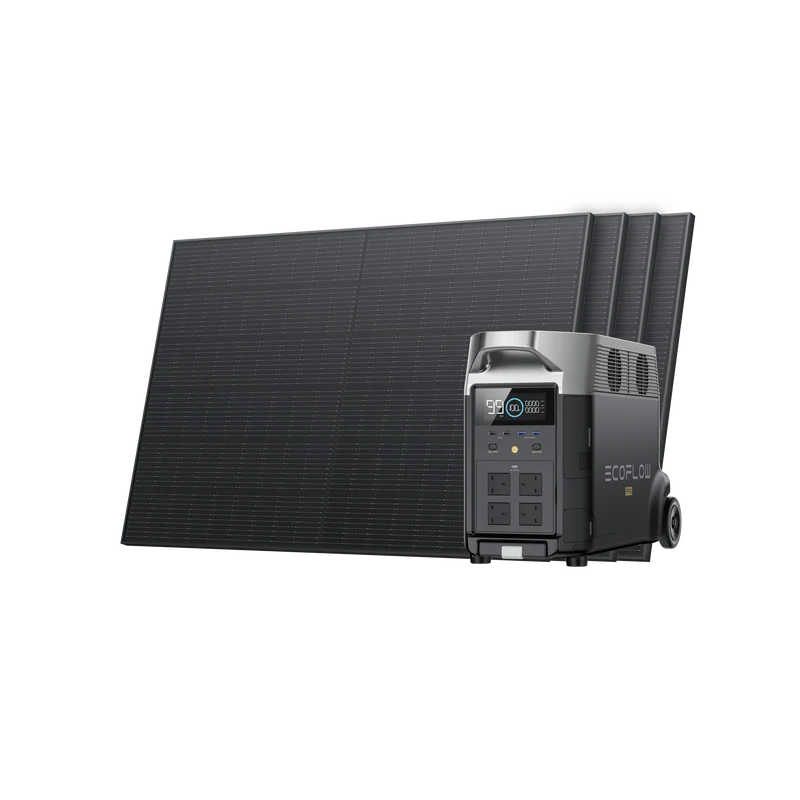EcoFlow DELTA Pro Solar Generator (Rigid PV400W*2)