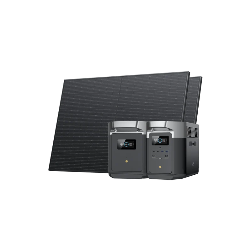 EcoFlow DELTA Max Solar Generator (Rigid PV400W*2)