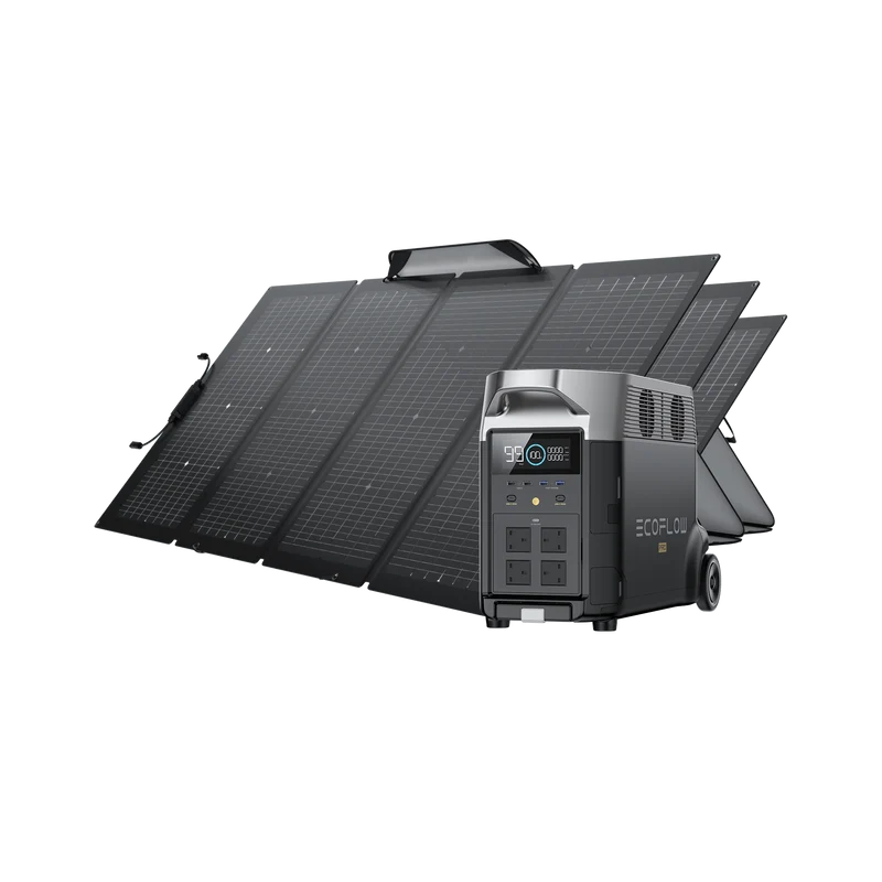 EcoFlow DELTA Pro Solar Generator (PV220W)