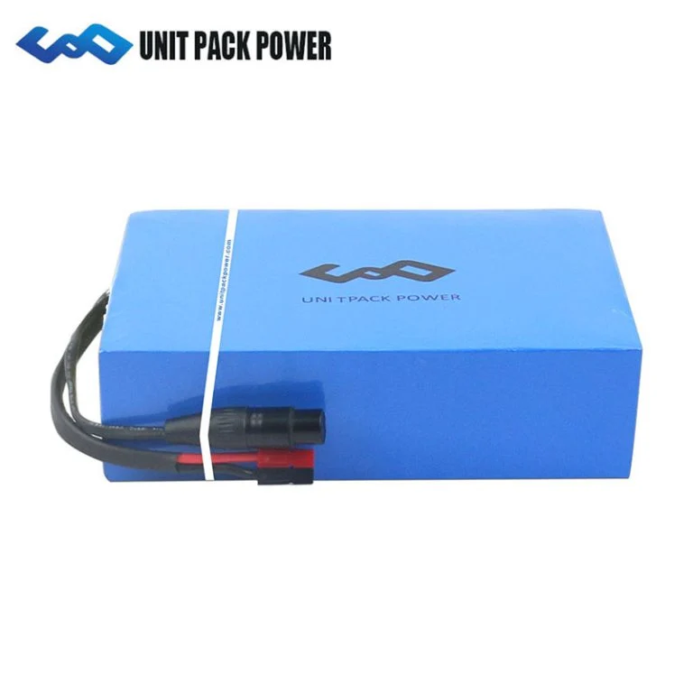 D034 48V 20Ah BMS50A mit 3A Ladegerät XT60 Stecker Lithium-Akku für E-Bikes