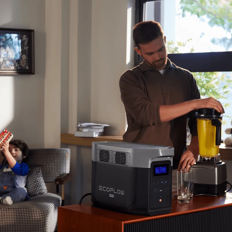 EcoFlow DELTA 2 Max Intelligenter Zusatzbatterie (Empfohlenes Zubehör)