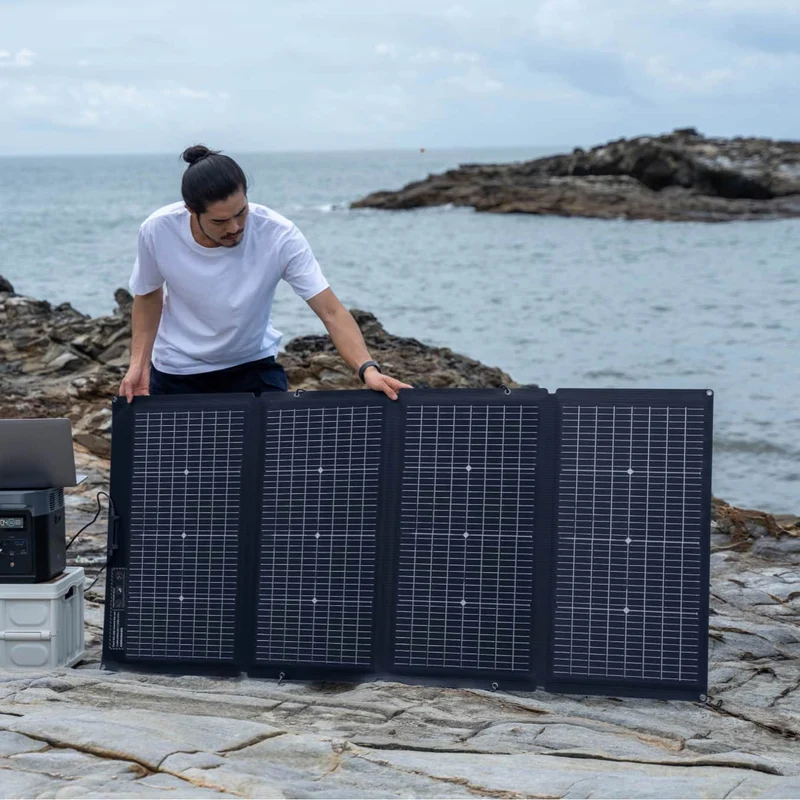 EcoFlow 220 W Bifaziales Solarpanel (Empfohlenes Zubehör)