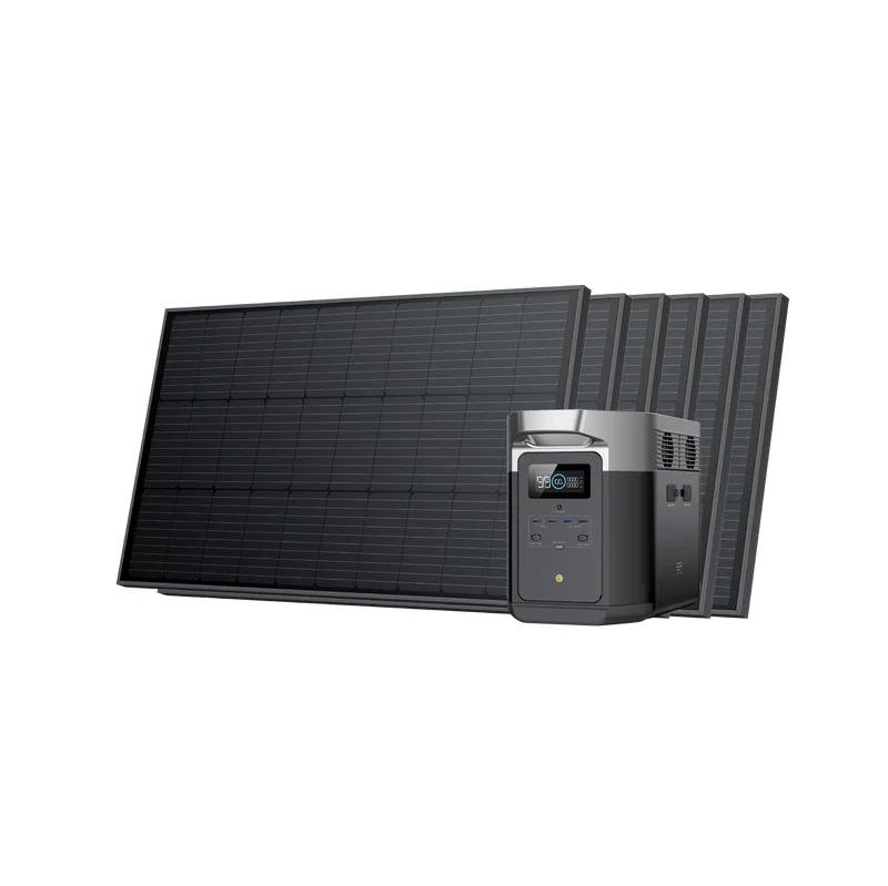 EcoFlow DELTA Max Solar Generator (Rigid PV100W)