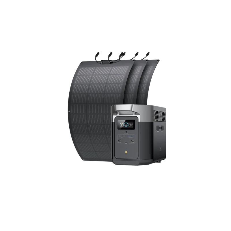 EcoFlow DELTA Max Solar Generator (Flexible PV100W)