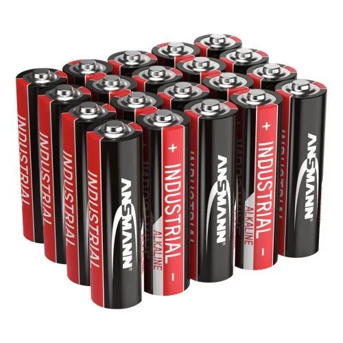 ANSMANN Industrial Alkaline-Batterien Mignon AA / LR6 1,5 V – 20er Pack