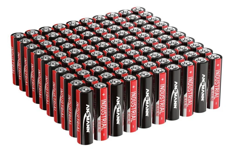 ANSMANN Industrial Alkaline-Batterien Mignon AA / LR6 1,5 V – 100er Pack