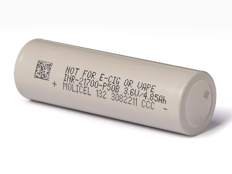 Molicel INR21700-P50B Li-Ion-Akku 5000mAh 3,6–3,7V