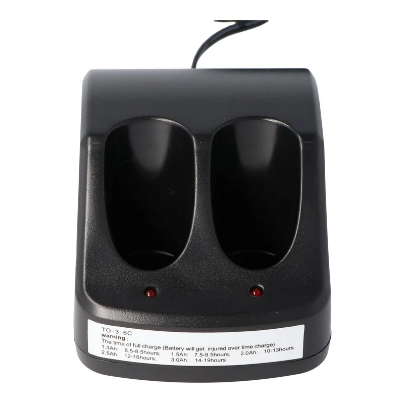 AccuCell Ladegerät für Black & Decker VersaPak VP100 ohne Akkus, ohne Timerabschaltung, ohne Ladeendabschaltung