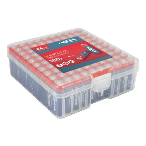 ANSMANN Red Alkaline-Batterien Mignon AA / LR6 1,5 V – 100er Pack