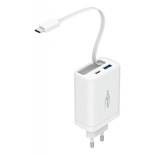 ANSMANN Home Charger 230PD mit Kabel / 3 A / 30 W / 2 Port, Weiß