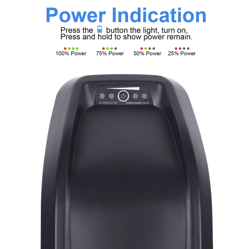 【EU-Lagerbestand】S039 Hailong 36V 48V 14AH 15AH BMS20-30A E-Bike-Akku