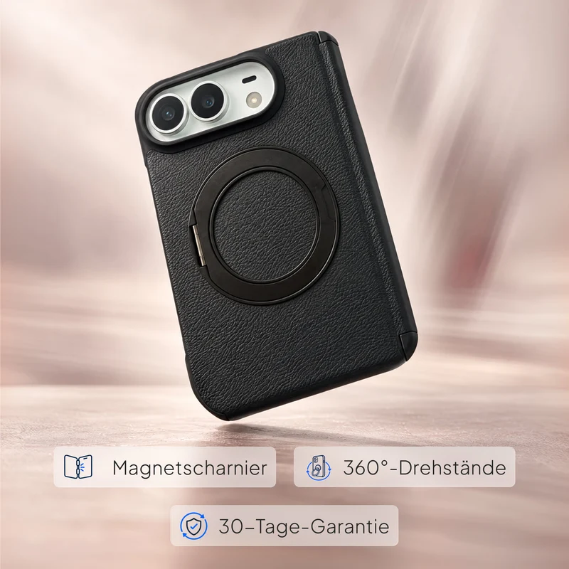 MagSafe iPhone Duo Lederhülle